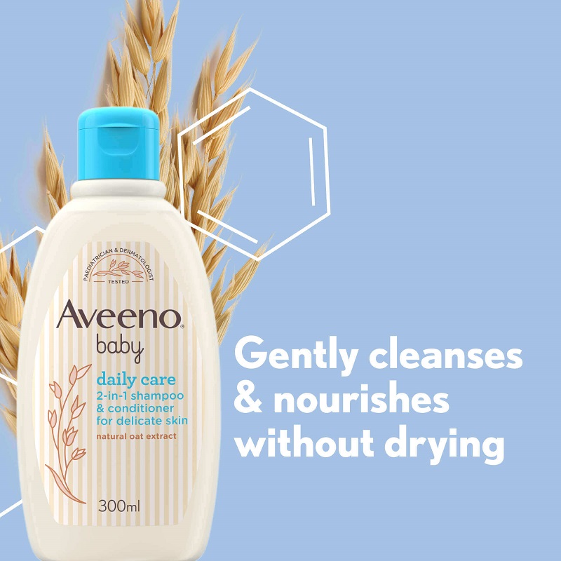 AVEENO BABY 2-IN-1 300 ML